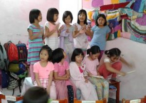 Lớp 1 của cô Lương