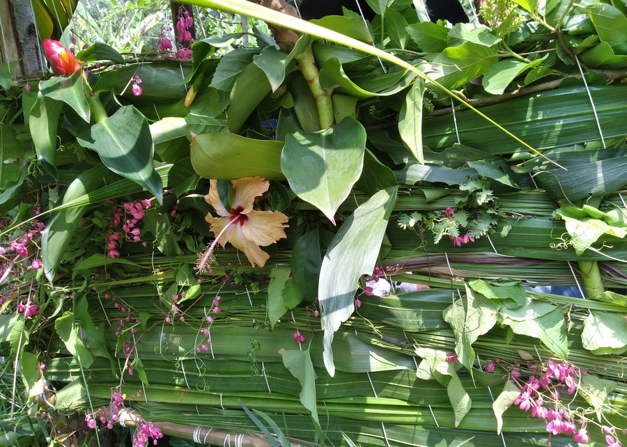 Sản phẩm dệt thiên nhiên của các con sau khi hoàn thành